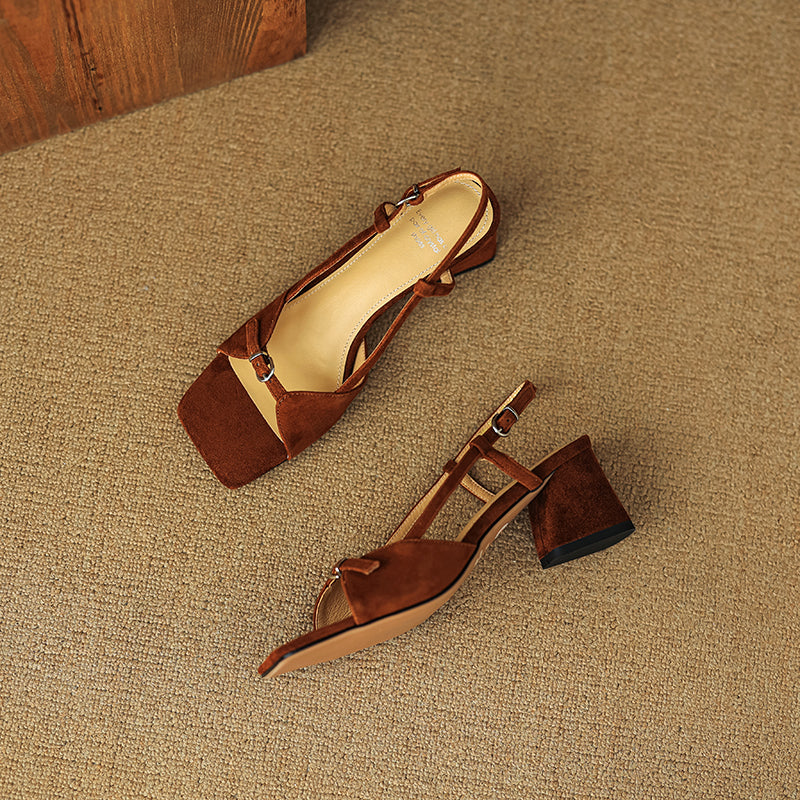 Capris Genuine Leather Sandals