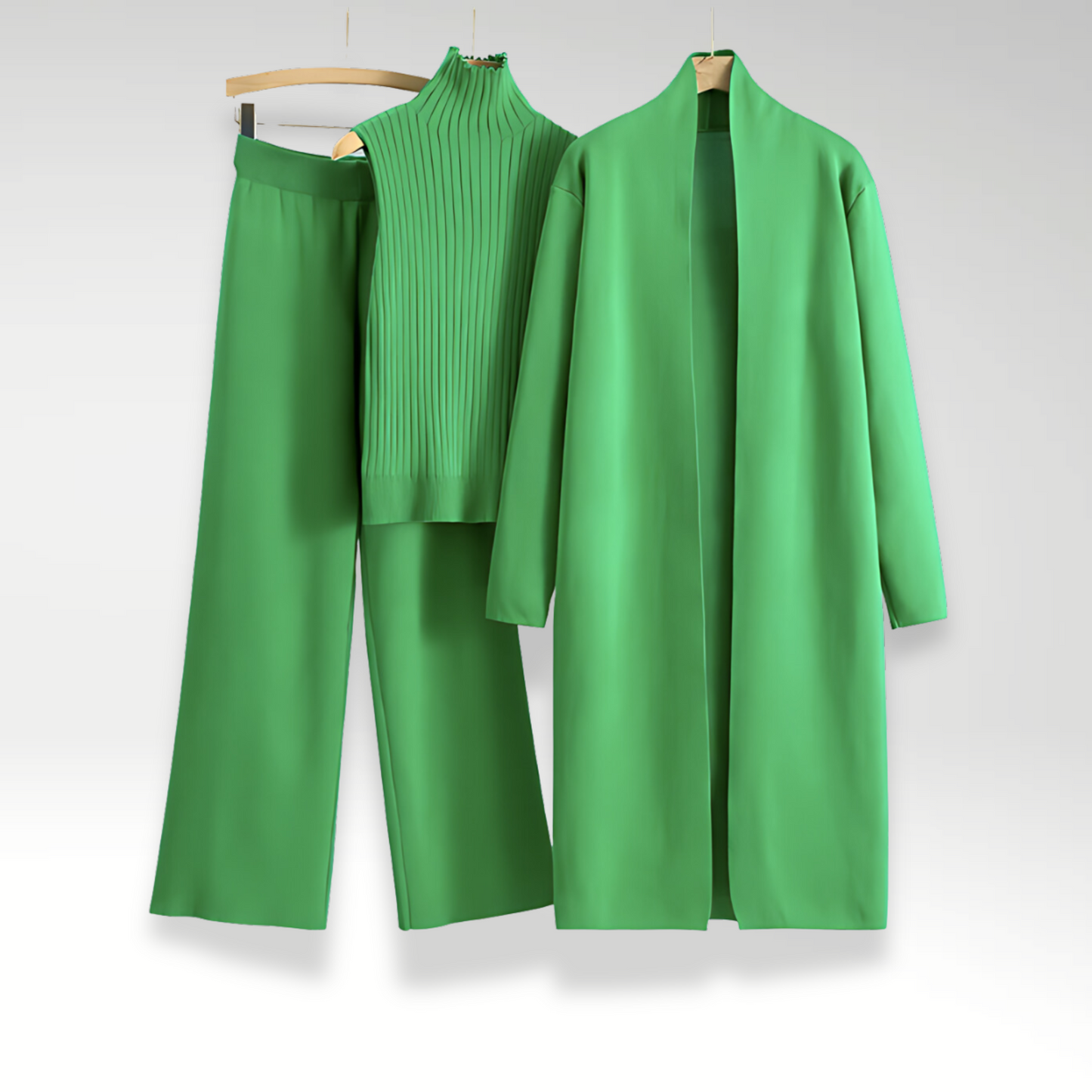 Melissa | Complete Three-Piece Luxe Knit Set