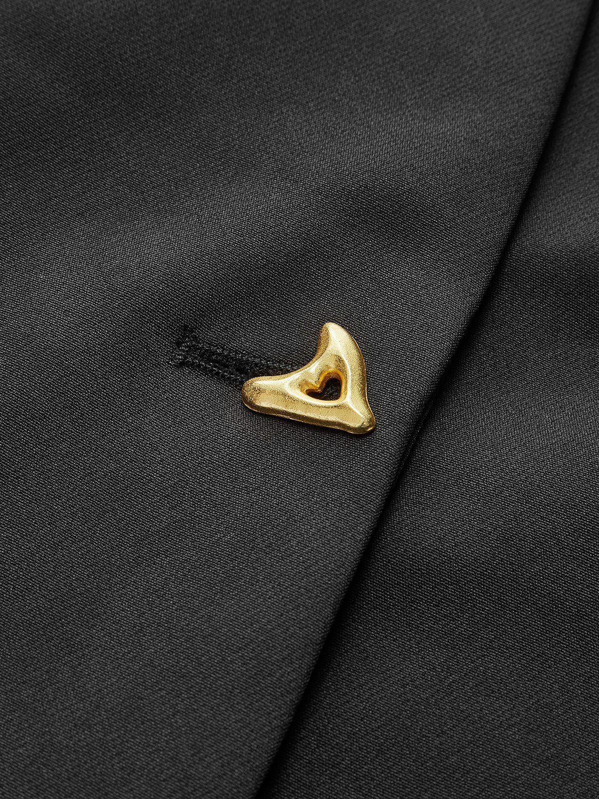 Trendy V-Neck Button Down Blouse