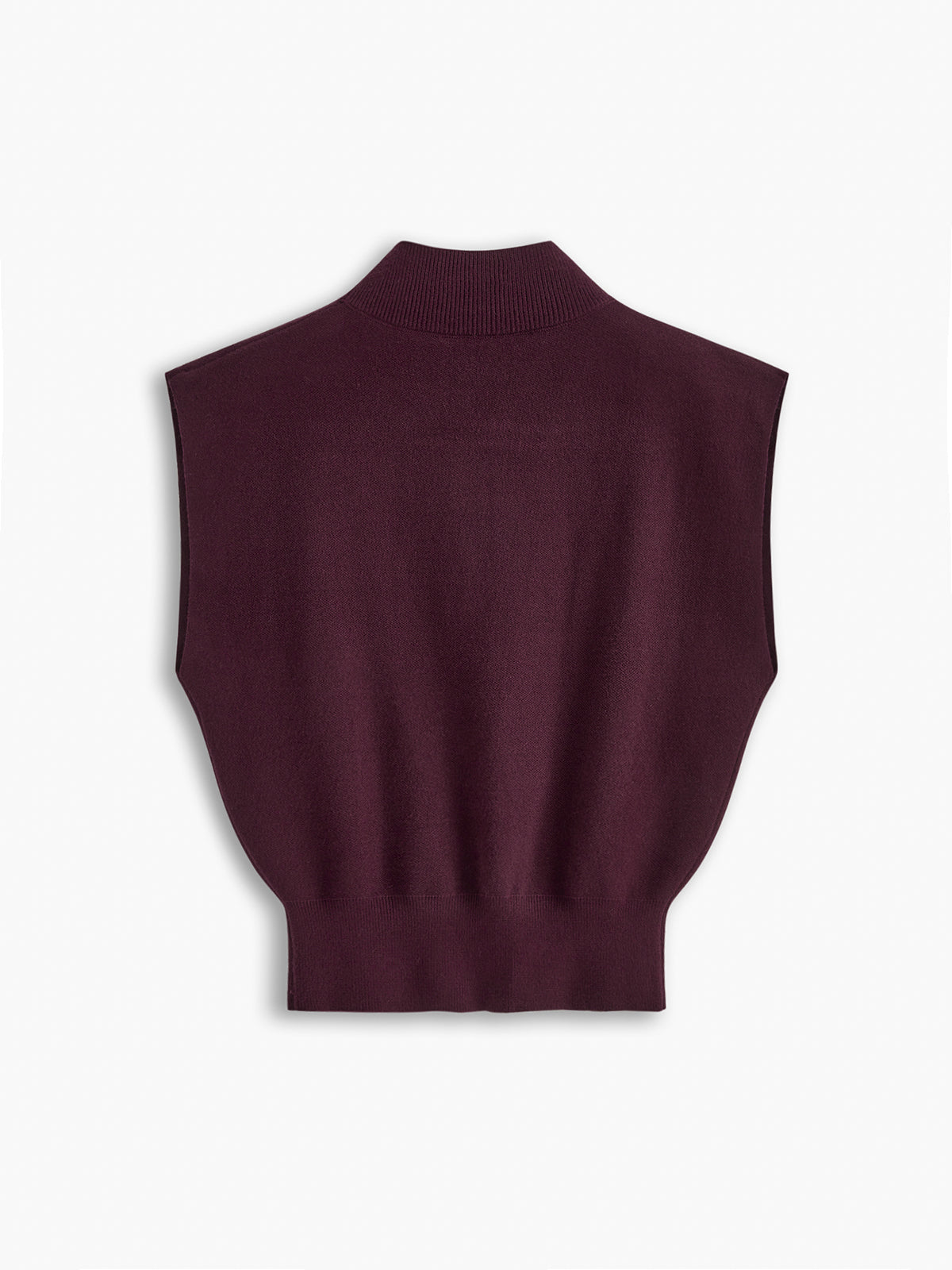 Leisurely Solid Pullover Sweater Vest