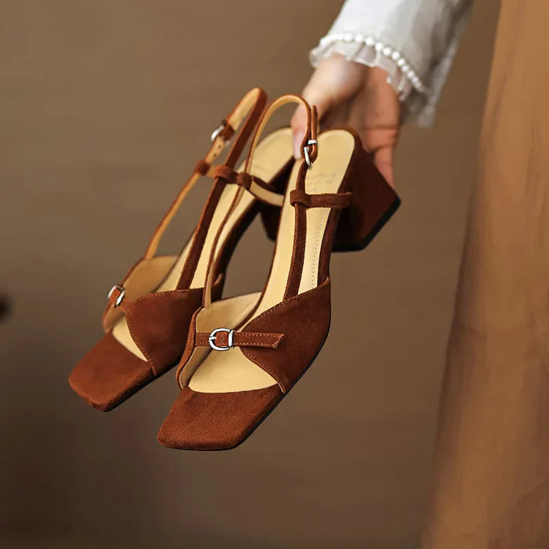 Capris Genuine Leather Sandals