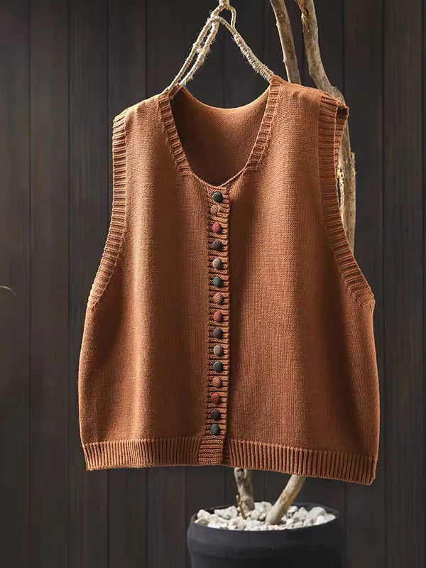 THE OLIVIA | CLASSIC KNIT VEST