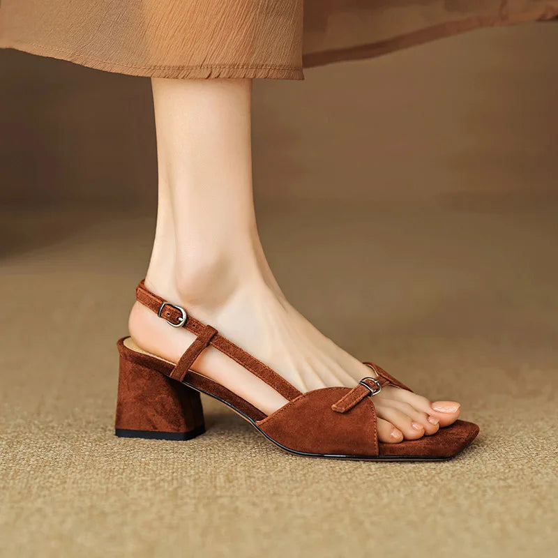 Capris Genuine Leather Sandals